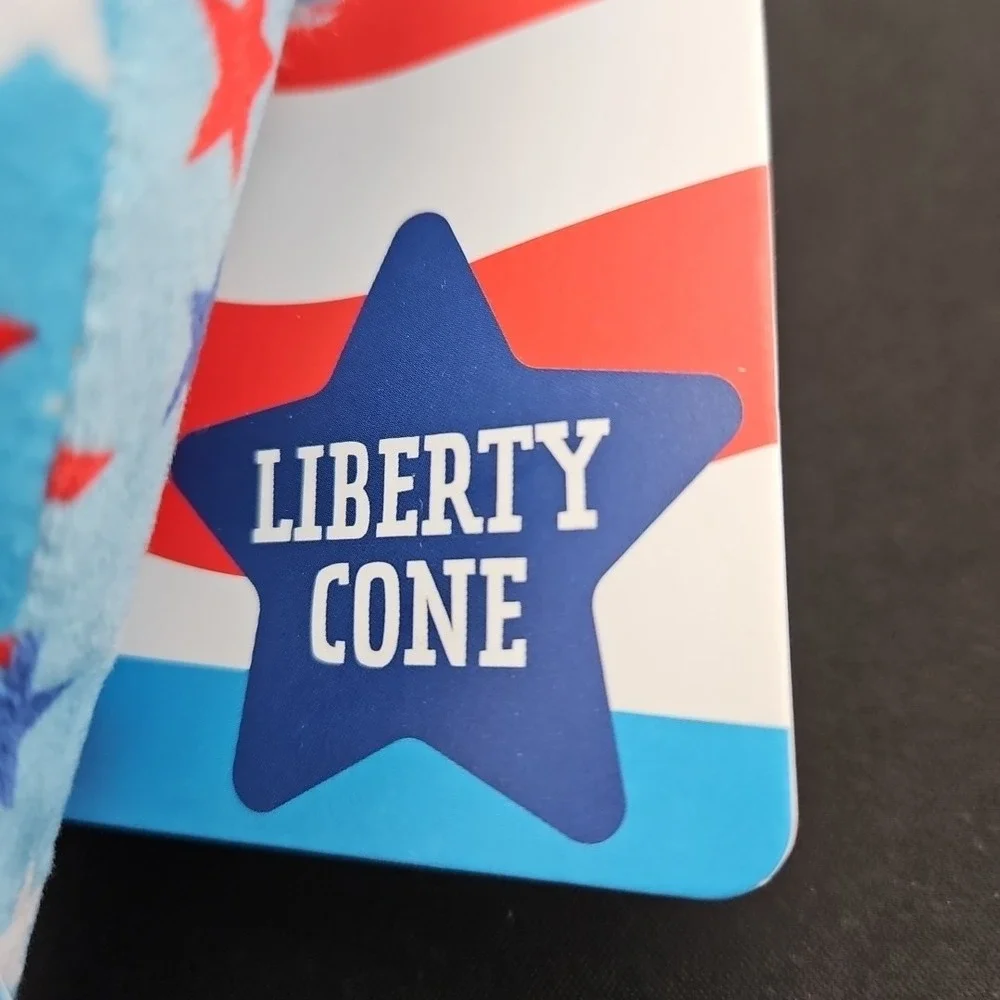 Bark Liberty Cone American Patriotic Dog Toy All Sizes USA Memorial Day July 4th